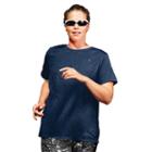 Women's Plus Size Champion Scoopneck Vapor Active Tee, Size: 2xl, Blue (navy)