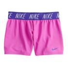 Girls 7-16 Nike Exposed Waistband Shorts, Size: Large, Lt Purple