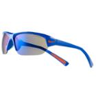 Men's Nike Skylon Ace Semirimless Wrap Sunglasses, Light Blue