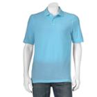 Men's Croft & Barrow&reg; Performance Pique Polo, Size: Medium, Blue (navy)