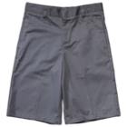 Boys 4-20 French Toast School Uniform Flat-front Adjustable-waist Shorts, Size: 18, Light Grey