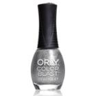 Orly Color Blast 3-d Glitter Nail Polish, Silver