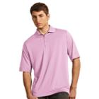 Men's Antigua Pique Performance Golf Polo, Size: Xl, Med Pink