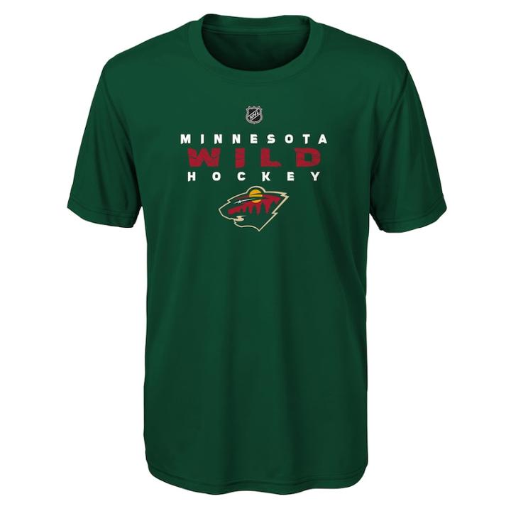 Boys 4-18 Minnesota Wild Promo Tee, Size: 8-10, Dark Green
