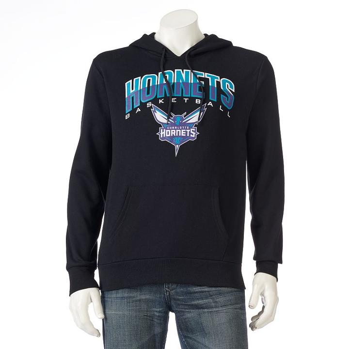Men's Unk Charlotte Hornets Fleece Hoodie, Size: Xl, Black