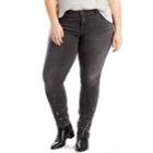 Plus Size Levi's&reg; 711 Skinny Jeans, Women's, Size: 18 - Regular, Grey