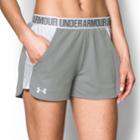 Women's Under Armour Play Up Pocket Shorts, Size: Xxl, Dark Grey
