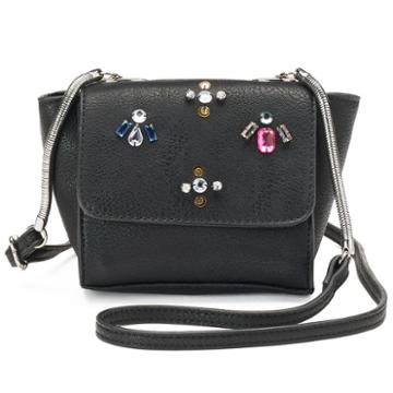 Candie's Elodie Mini Crossbody Bag, Women's, Grey