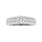 14k Gold 1 Carat T.w. Igl Certified Diamond Engagement Ring, Women's, Size: 5.50, White