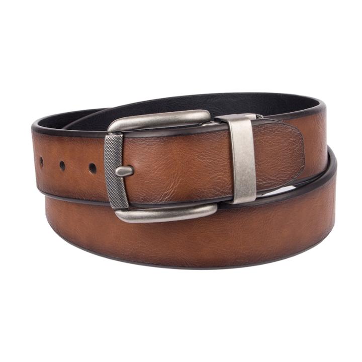Men's Urban Pipeline&reg; Reversible Textured Belt, Size: Large, Grey