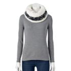 Women's Sonoma Goods For Life&trade; Chunky Cable-knit Lined Snood, Oxford