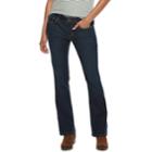 Petite Sonoma Goods For Life&trade; Curvy Mid-rise Bootcut Jeans, Women's, Size: 12p-short, Blue