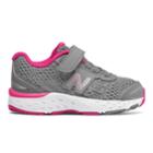 New Balance 680 V5 Toddler Girls' Sneakers, Size: 9 T Wide, Grey