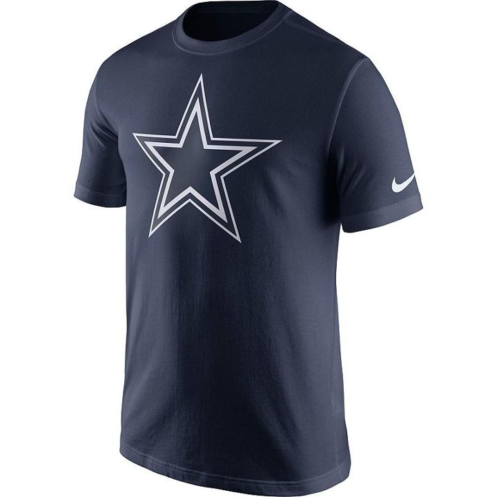 Men's Nike Dallas Cowboys Essential Logo Tee, Size: Large, Other Clrs