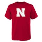 Boys 4-18 Nebraska Cornhuskers Primary Logo Tee, Size: 16-18, Dark Red