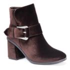 Muk Luks Josephine Women's Water-resistant Ankle Boots, Size: 9, Dark Brown