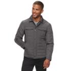 Men's Marc Anthony Slim-fit Quilted Jacket, Size: Xxl, Dark Grey