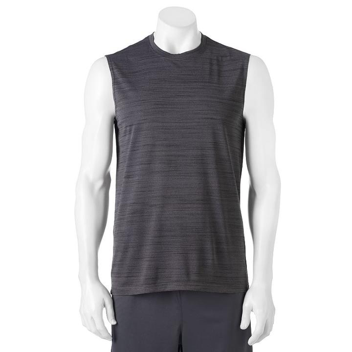 Men's Fila Sport&reg; Slubbed Tank Top, Size: Small, Grey