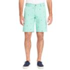Men's Izod Saltwater Beachtown Classic-fit Printed Stretch Shorts, Size: 38, Green