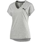 Women's Puma Elevated Sporty Tee, Size: Xs, Grey Other