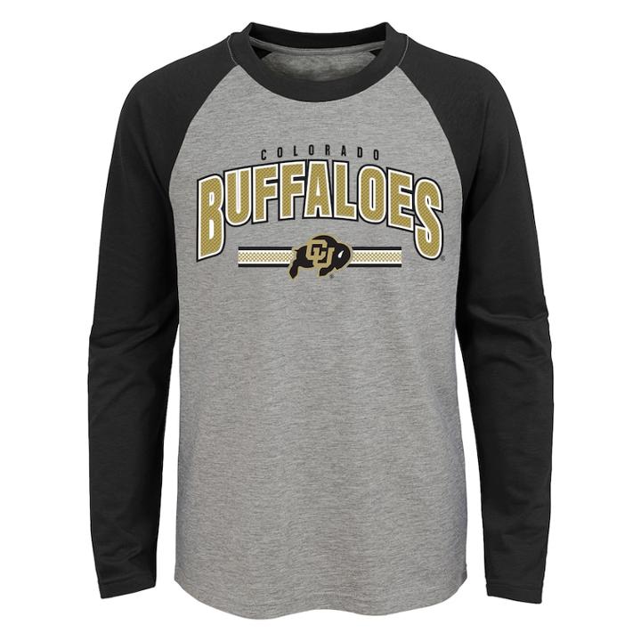 Boys 4-18 Colorado Buffaloes Audible Tee, Size: 8-10, Grey