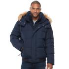 Big & Tall Andrew Marc Clermont Faux-fur Bomber Jacket, Men's, Size: 4xb, Dark Blue