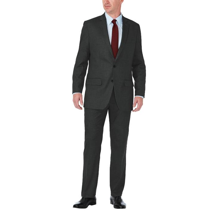 Men's J.m. Haggar Premium Tailored-fit Stretch Suit Jacket, Size: 44 - Regular, Med Grey