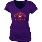 Women's Clemson Tigers Pass Rush Tee, Size: Xl, Purple