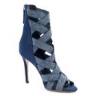 Daya By Zendaya Kansas Women's High Heel Sandals, Girl's, Size: Medium (6.5), Dark Blue