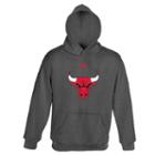 Boys 4-7 Adidas Chicago Bulls Fleece Hoodie, Men's, Size: Medium, Grey (charcoal)