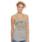 Juniors' Harry Potter Quidditch At Hogwarts Racerback Graphic Tank, Teens, Size: Xl, Brown