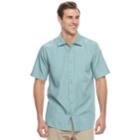 Big & Tall Batik Bay Classic-fit Woven Button-down Shirt, Men's, Size: Xl Tall, Yellow