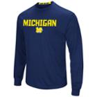 Men's Campus Heritage Michigan Wolverines Setter Tee, Size: Xl, Blue (navy)