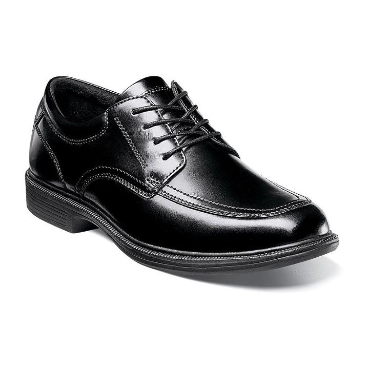 Nunn Bush Bourbon Street Kore Men's Oxford Shoes, Size: 9.5 Wide, Black