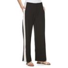 Juniors' Jolie Vie High-waist Striped Lounge Pants, Girl's, Size: Large, Black
