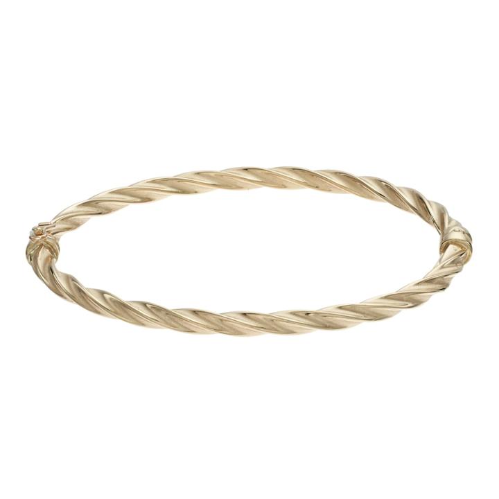 Everlasting Gold 14k Gold Twisted Bangle Bracelet, Women's, Yellow