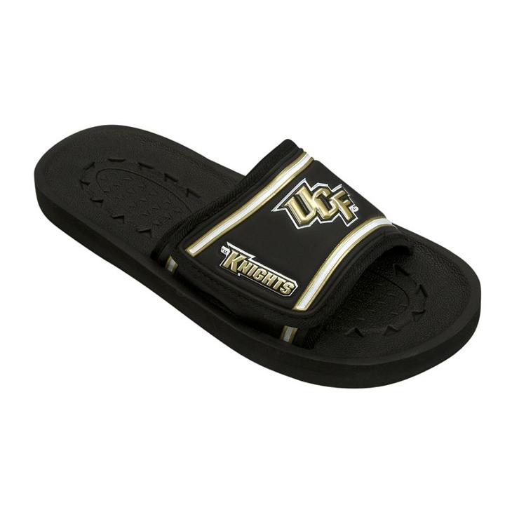 Adult Ucf Knights Slide Sandals, Size: Medium, Black