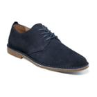 Nunn Bush Gordy Men's Suede Oxford Shoes, Size: Medium (9.5), Blue (navy)