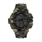 Head Men's Half Pipe Camouflage Digital Chronograph Watch - He-106-02, Size: Large, Green