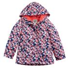 Girls 4-8 Oshkosh B'gosh&reg; Lightweight Heart Print Windbreaker Jacket, Size: 4-5, Purple