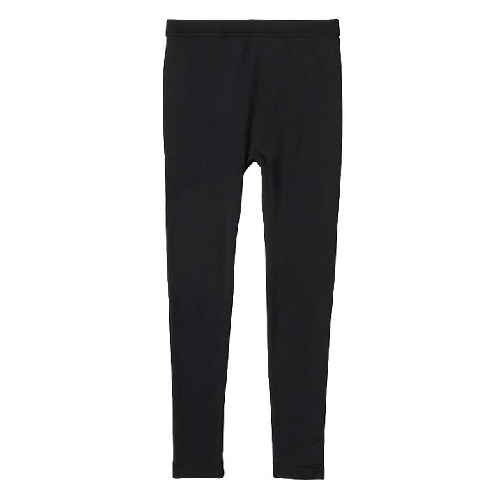 Girls 7-16 Solid Black Fleece-lined Leggings, Size: Xs-s