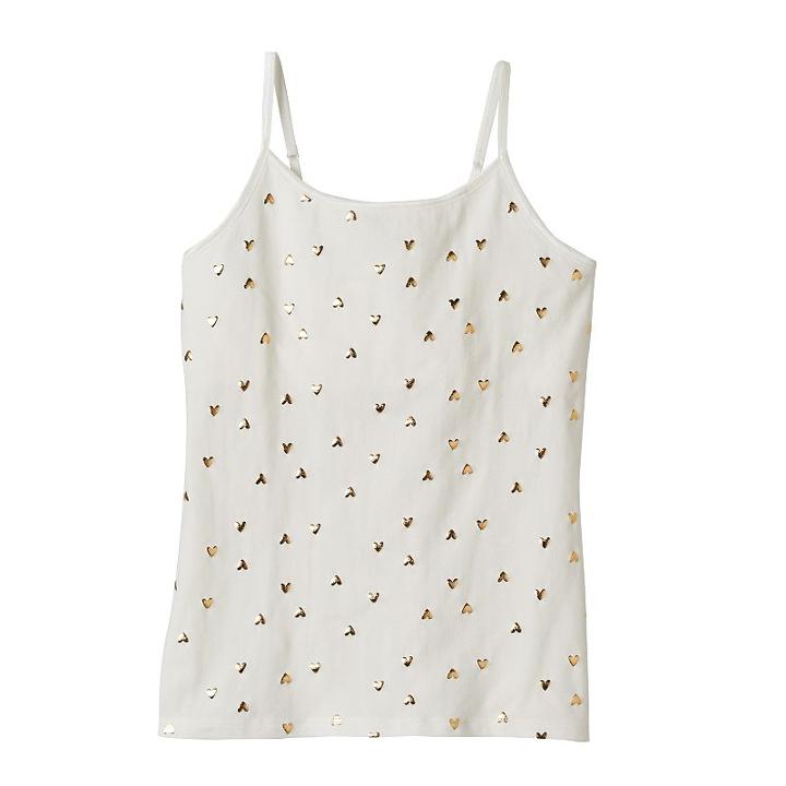 Girls 7-16 & Plus Size So&reg; Strappy Tank Top, Girl's, Size: 14, White Oth