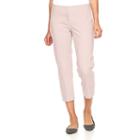 Women's Apt. 9&reg; Torie Modern Fit Capri Dress Pants, Size: 2, Pink
