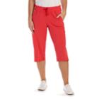 Women's Lee Beckett Skimmer Pants, Size: 18 Avg/reg, Med Red