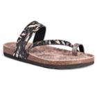 Muk Luks Mikka Women's Sandals, Size: 10, Black