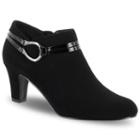 Easy Street Jem Women's High Heel Ankle Boots, Size: Medium (12), Grey (charcoal)