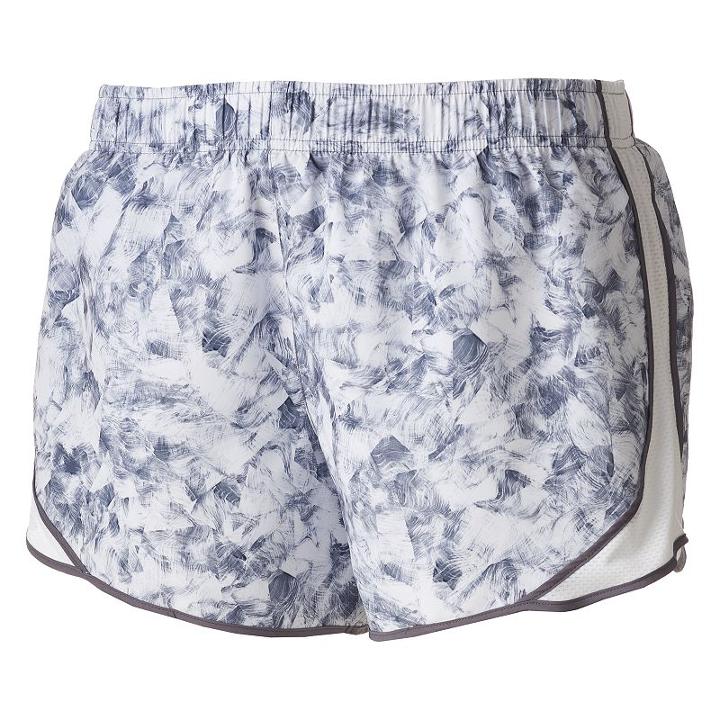 Juniors' Plus Size So&reg; Mesh-panel Running Shorts, Girl's, Size: 2xl, Natural