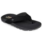 Skechers Relaxed Fit Velmen Erever Men's Flip Flop Sandals, Size: 11, Grey (charcoal)