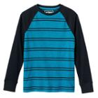 Boys 8-20 Urban Pipeline Striped Raglan Tee, Boy's, Size: Xl, Turquoise/blue (turq/aqua)