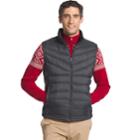 Men's Izod Advantage Sportflex Regular-fit Colorblock Performance Fleece Vest, Size: Xl, Dark Grey